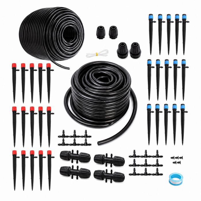 EcoDrip - 240FT Garden Drip Irrigation Kit