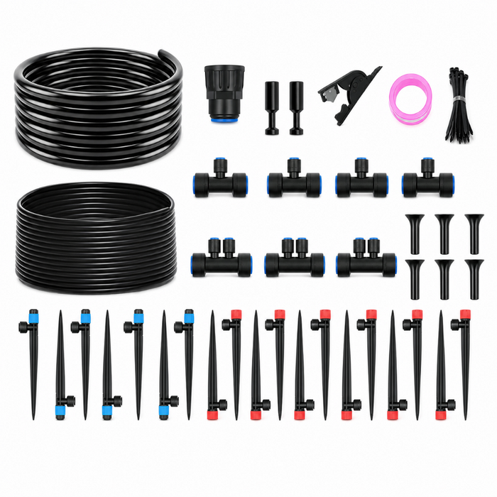 40' Drip Irrigation Kit for Garden