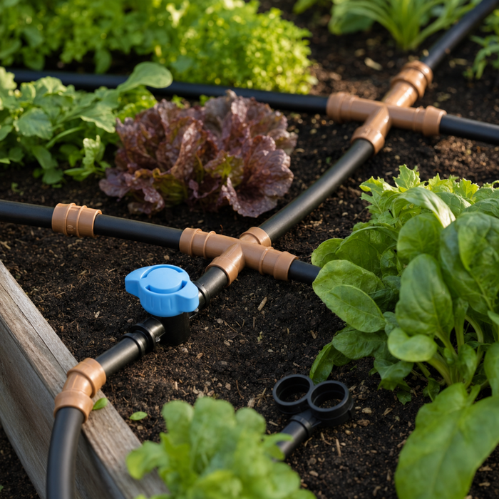 32pc Drip Irrigation Fittings Kit