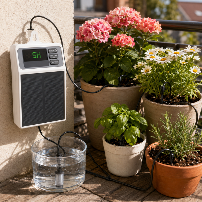 Solar Automatic Drip Irrigation Kit for 10 Plants