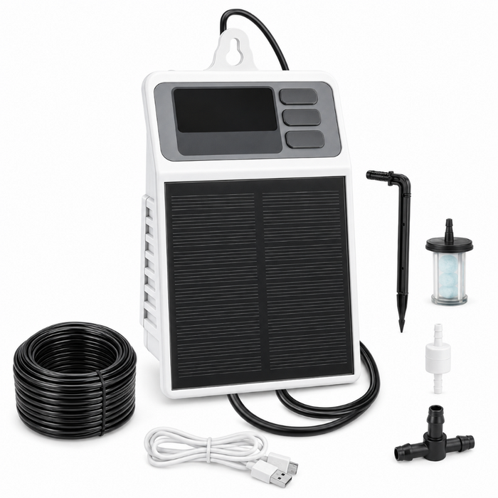 Solar Automatic Drip Irrigation Kit for 10 Plants