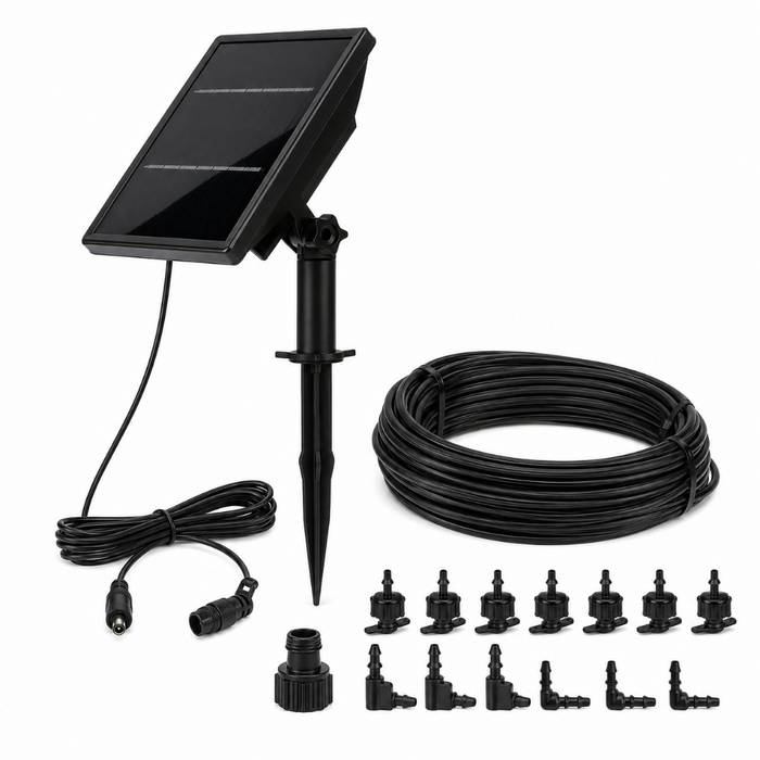 Solar Drip Irrigation System for 10 Plants