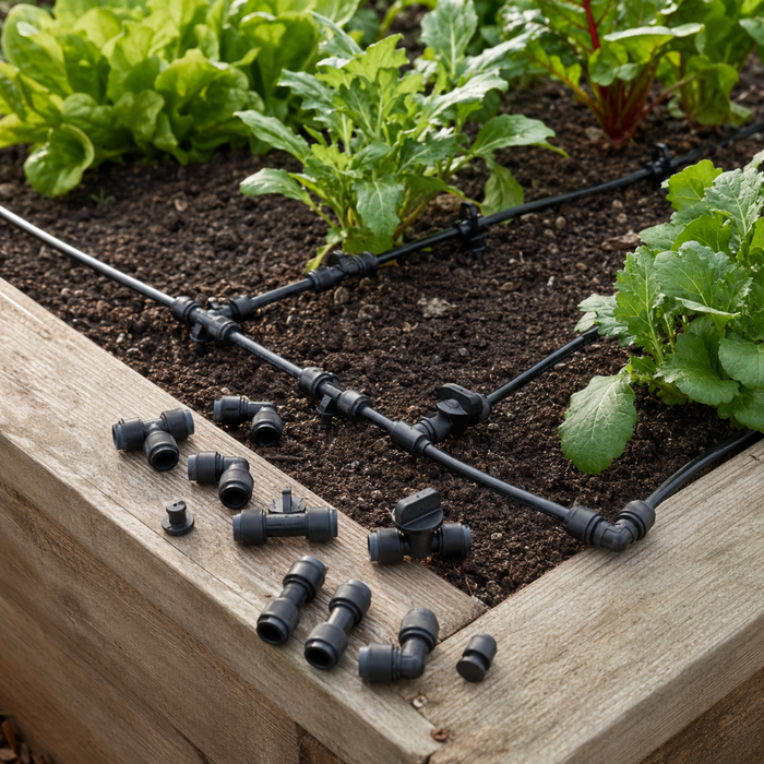 40pc Drip Irrigation Fittings Kit