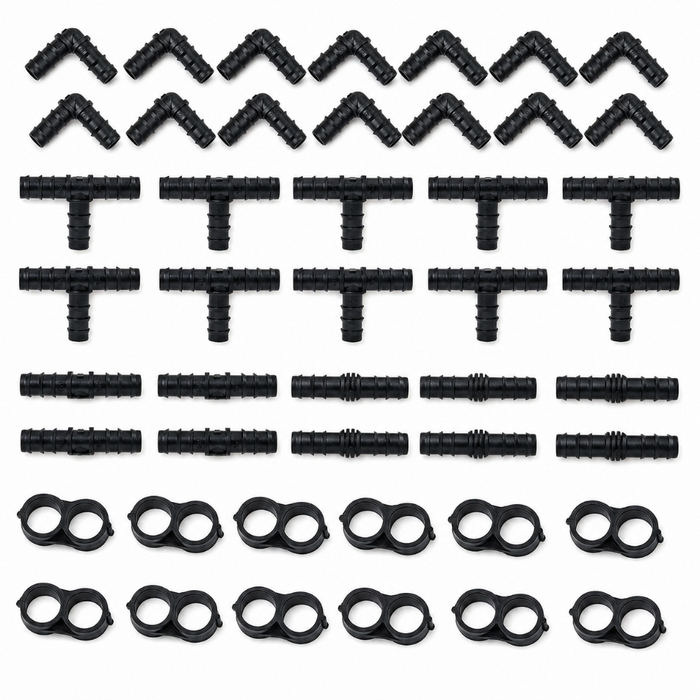 40pc Drip Irrigation Fittings Kit