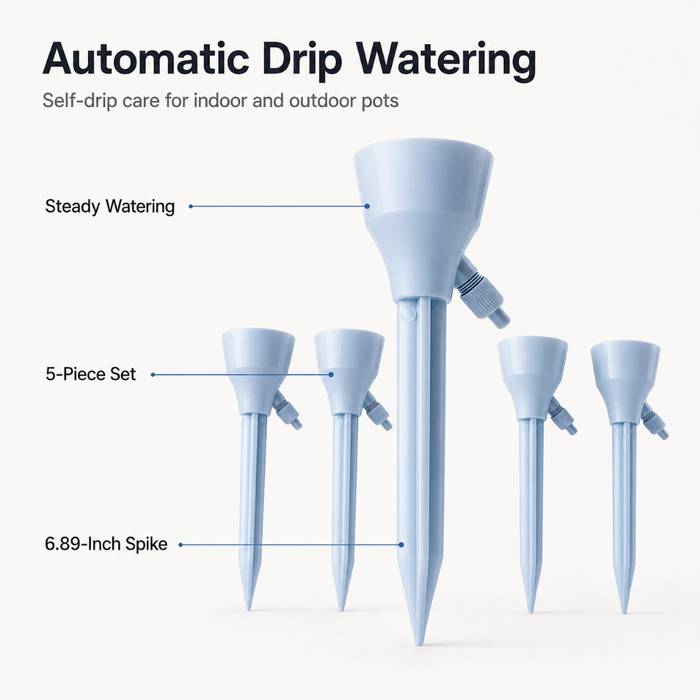 5pc Automatic Plant Watering Spikes