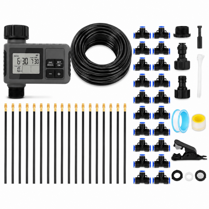 GardenGrid - 66FT Automatic Drip Irrigation System