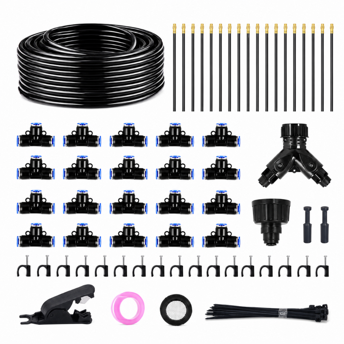 MistRoute - 100FT Adjustable Drip Irrigation Kit