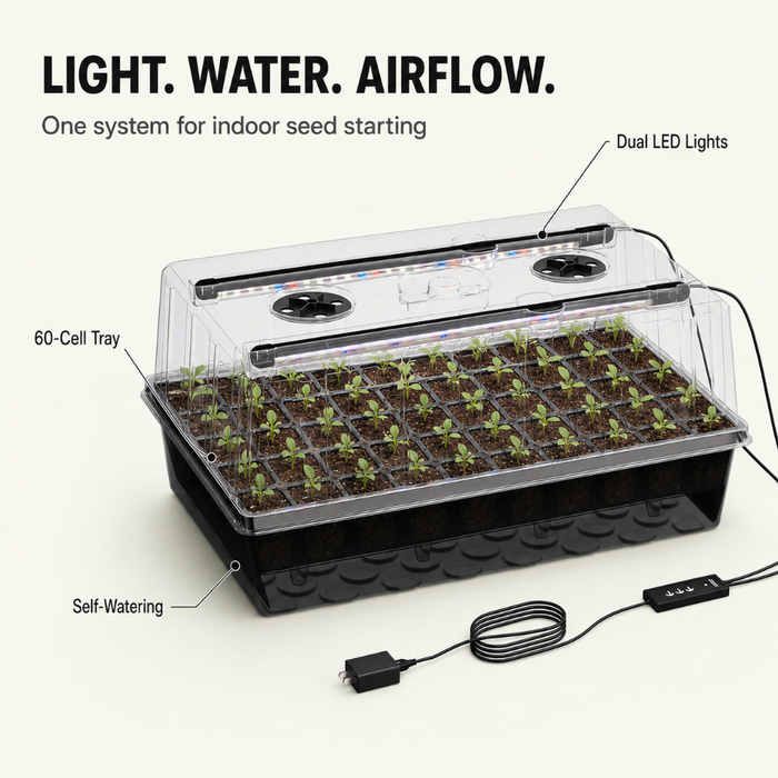 60 - Self-Watering Seed Starter Tray