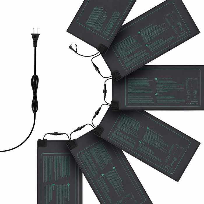 GrowLink - Daisy Chain Heat Mat Combo