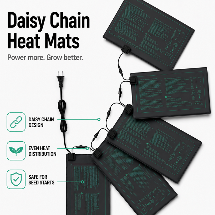 GrowLink - Daisy Chain Heat Mat Combo