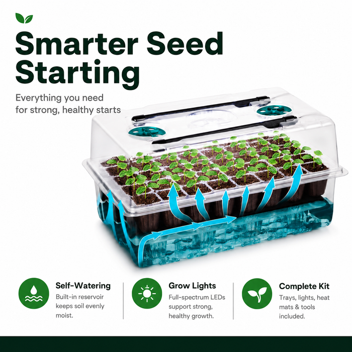 Seedora - Self-Watering Seed Starter Kit