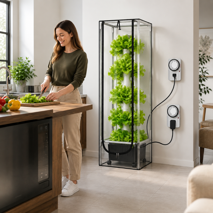 HydroHarvest - Hydroponic Growing System with Timer