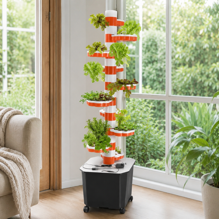 80-Site Vertical Hydroponic Tower
