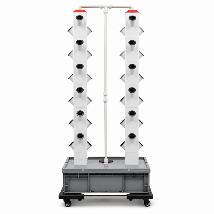 Vertical Hydroponic Garden Tower System - 56 Plants