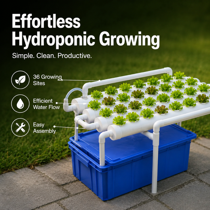 FreshFrame - 36-Site Indoor & Outdoor Hydroponic Garden