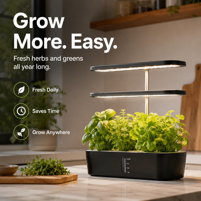 SproutHaus - Smart LED Herb Growing System