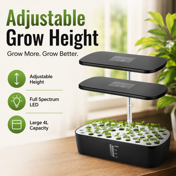 SproutHaus - Smart LED Herb Growing System