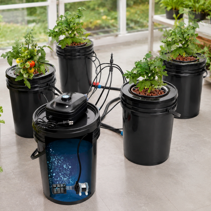 Hydroponics Growing System Kit - 5 Buckets