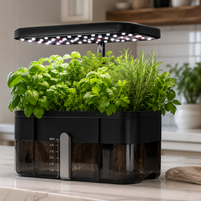 UrbanSprig - Indoor Herb Garden with LED Grow Light