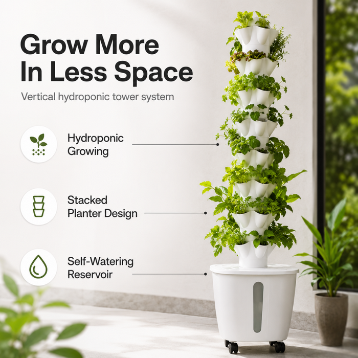 AeroLeaf - Hydroponic Tower System