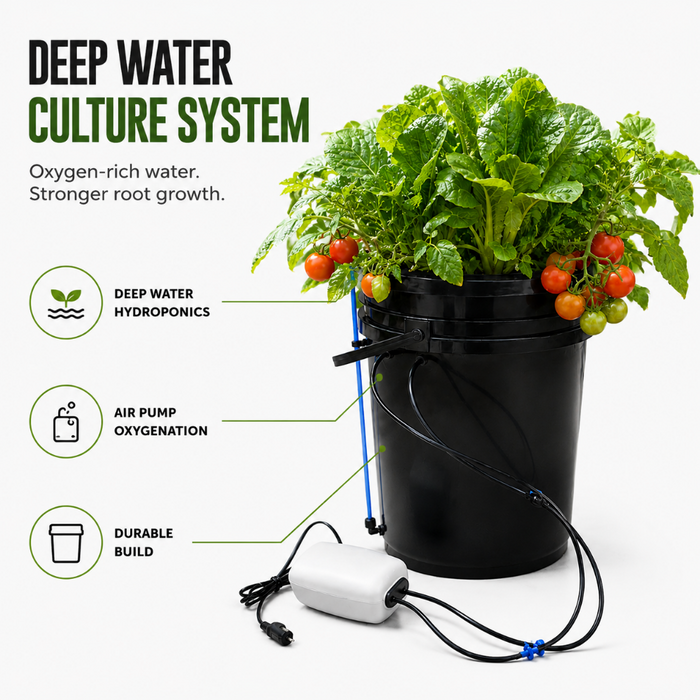 RootVault - Deep Water Culture Bucket System