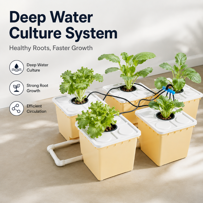 DeepFlow - Deep Water Culture Hydroponic Kit