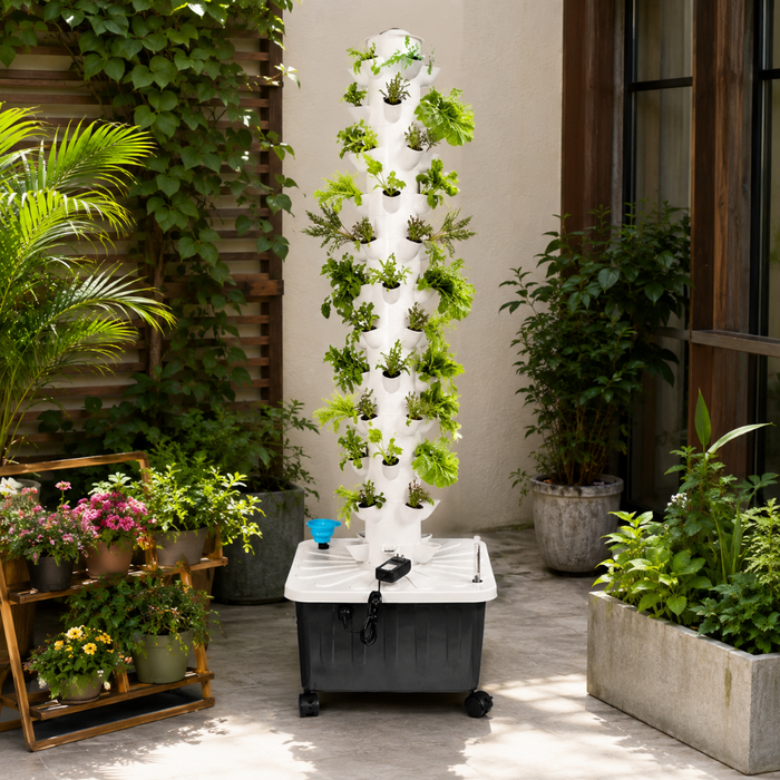 BloomColumn - 70-site Vertical Hydroponics Tower Set