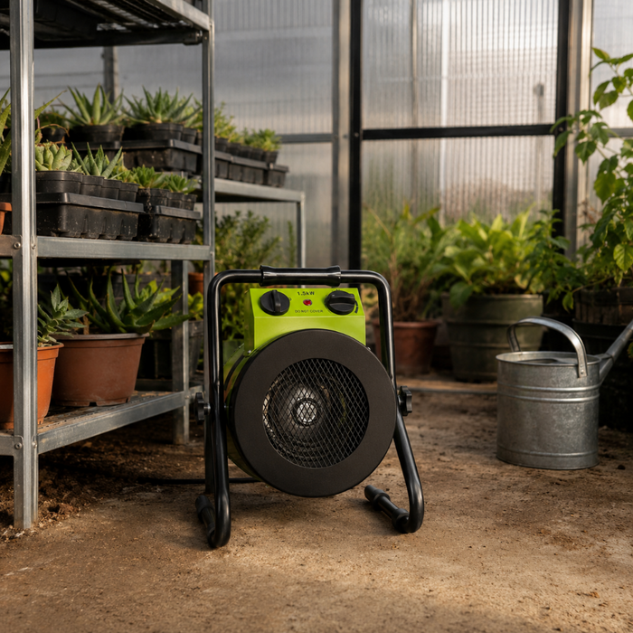 1500W Greenhouse Heater with Digital Thermostat