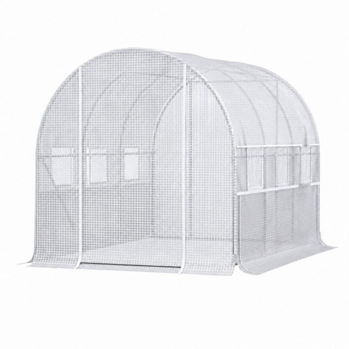 Large 10' x 7' x 7' Walk-In Tunnel Greenhouse