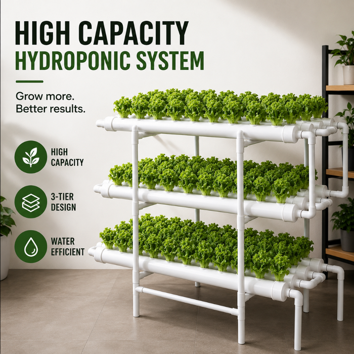 GrowGrid - High Capacity Hydroponic Grow Kit