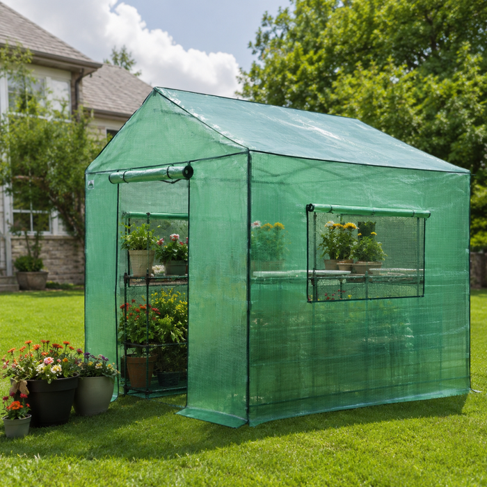 10' Portable Walk-in Pop Up Greenhouse