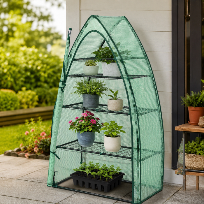 4-Tier Mini Greenhouse