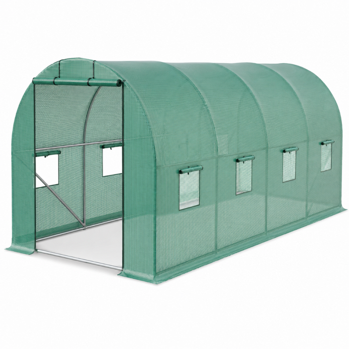15' Heavy Duty Walk-in Greenhouse