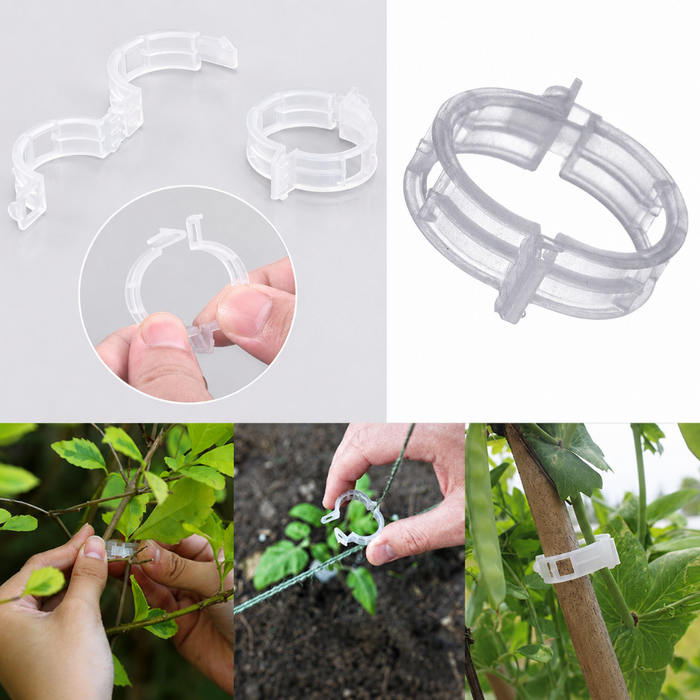 ClearGrip - Plant Trellis Clips