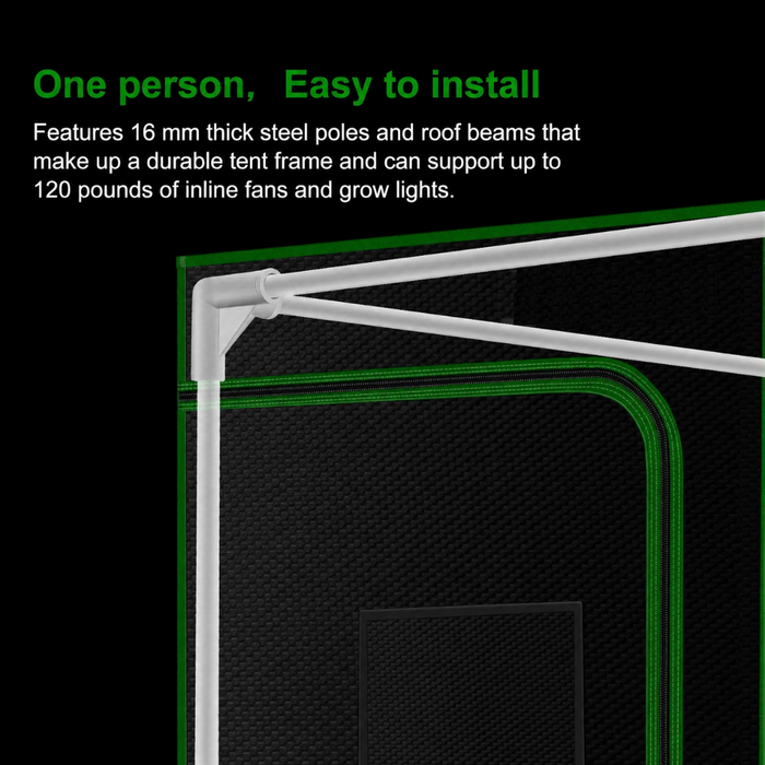 ReflectSpace - Hydroponic Grow Tent with Reflective Mylar