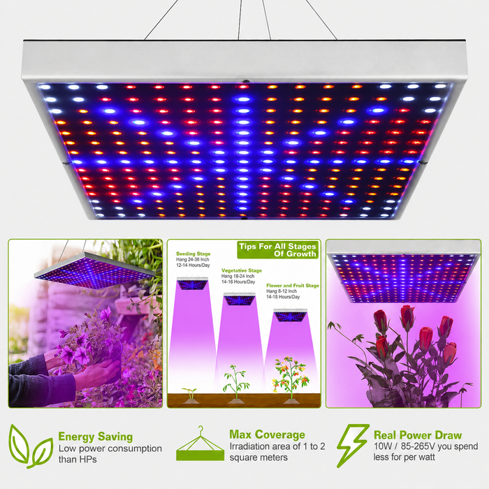 HarvestHue - 225 Hydroponic LED Grow Light