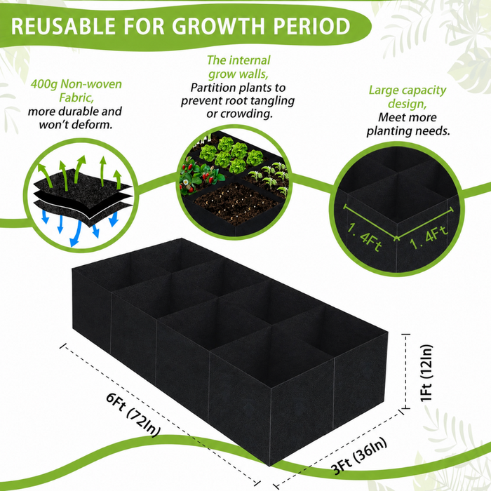 EarthFlex - Fabric Grow Bags