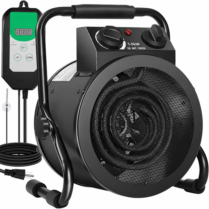 GrowSure - Greenhouse Heater with Thermostat