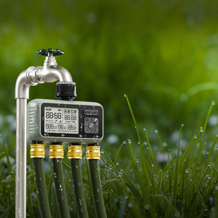QuadraFlow - Programable Sprinkler Timer