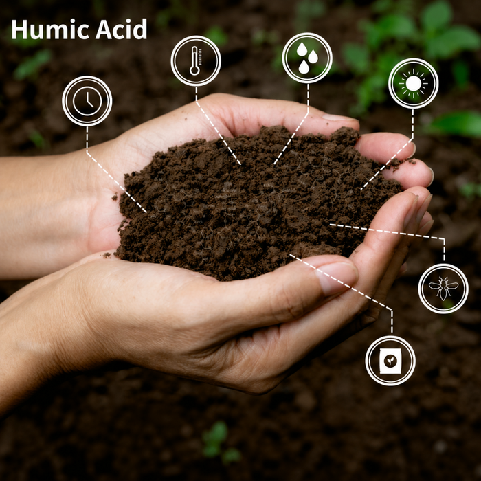 BlackEarth - Granular Humic Fulvic Acid Powder