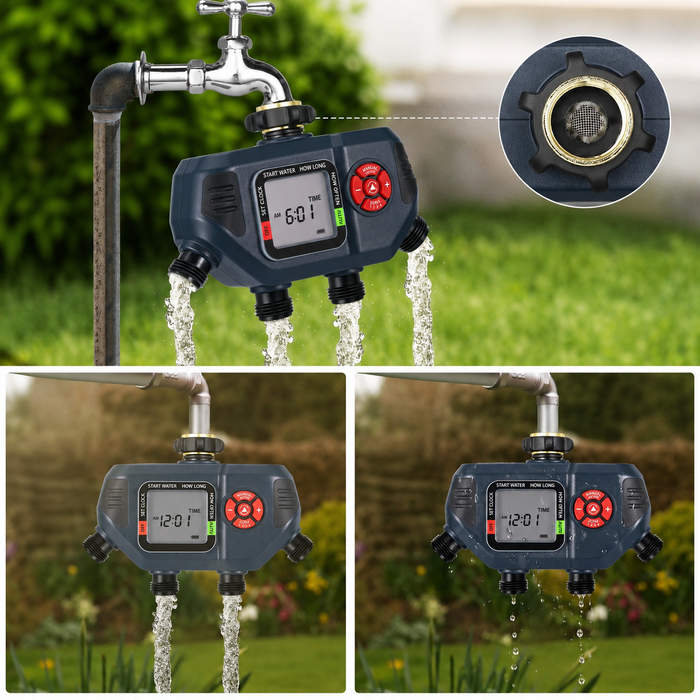 HydroCommand - 4-Zone Outdoor Water Timer