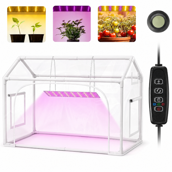 Seedlyft - Mini Indoor Greenhouse with Grow Lights