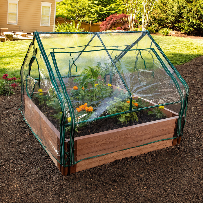 FrostRow - Extendable Cold Frame Greenhouse