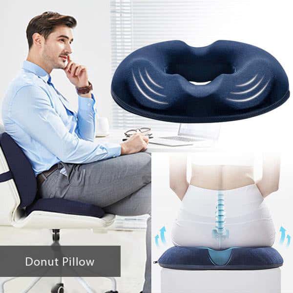 SitSure Comfort – Donut Pillow for Tailbone Pain Relief