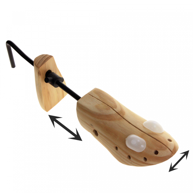 EasyStretch Wood Shoe Stretcher