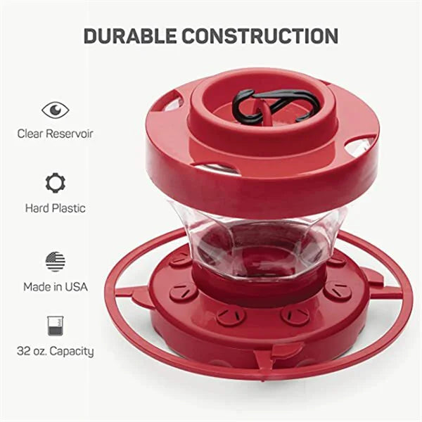 GardenJoy - Bee Proof Hummingbird Feeder