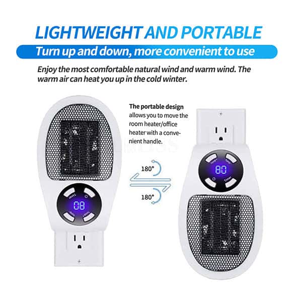 Warmlet - Portable Electric Room Heater