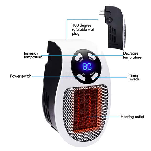 Warmlet - Portable Electric Room Heater
