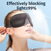 ComfortSleep 3D Contoured Eye Mask - Best Sleep Mask for Travel-4