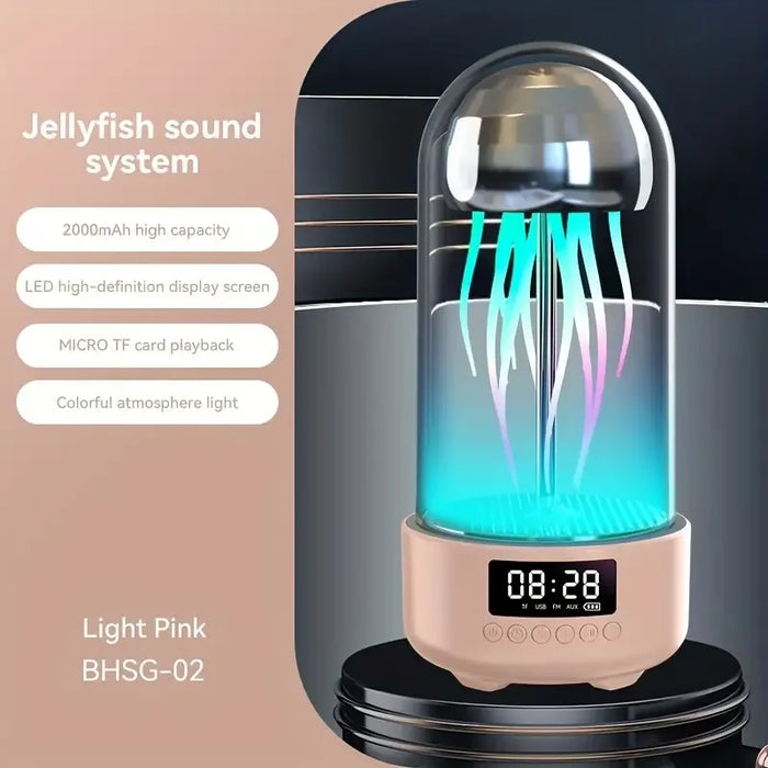 GlowJive - Jellyfish Speaker Night Light